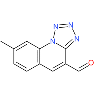 8-methyltetrazolo[1,5-a]quinoline-4-carbaldehyde