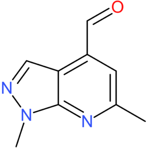 1,6-dimethyl-1H-pyrazolo[3,4-b]pyridine-4-carbaldehyde