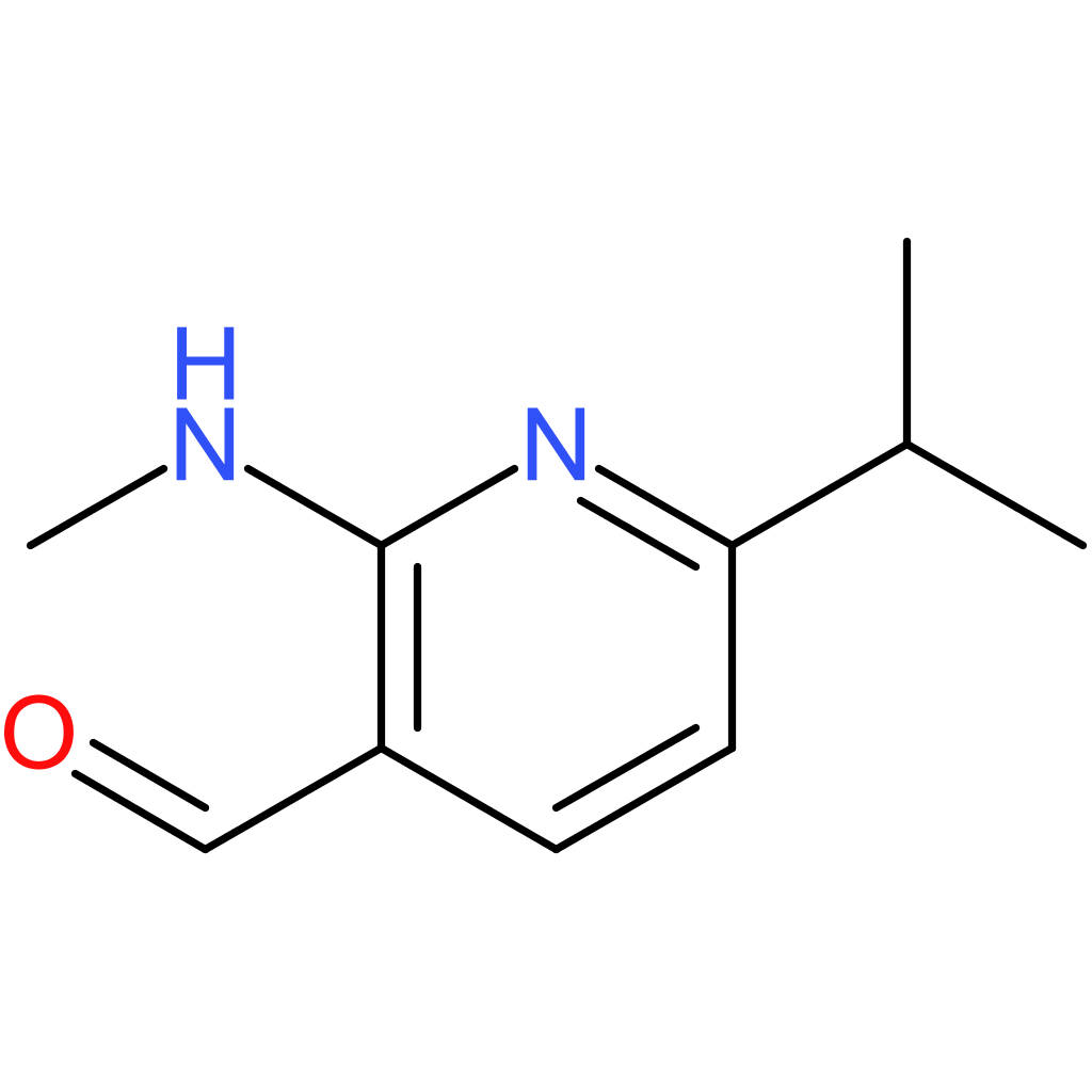 6-isopropyl-2-(methylamino)nicotinaldehyde