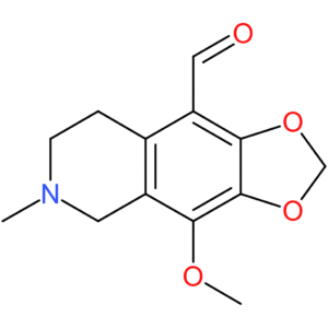 4-methoxy-6-methyl-5,6,7,8-tetrahydro-[1,3]dioxolo[4,5-g]isoquinoline-9-carbaldehyde