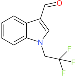 1-(2,2,2-trifluoroethyl)-1H-indole-3-carbaldehyde