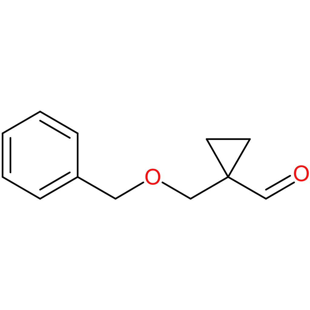 1-((benzyloxy)methyl)cyclopropane-1-carbaldehyde