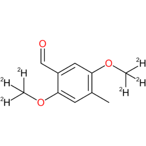 2,5-bis(methoxy-d3)-4-methylbenzaldehyde