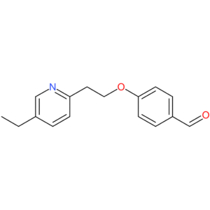4-(2-(5-ethylpyridin-2-yl)ethoxy)benzaldehyde