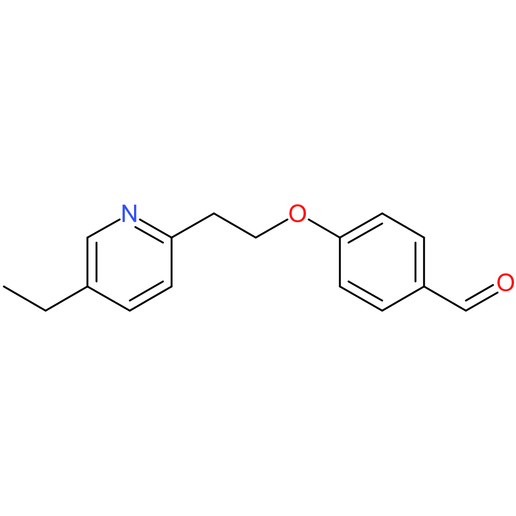 4-(2-(5-ethylpyridin-2-yl)ethoxy)benzaldehyde