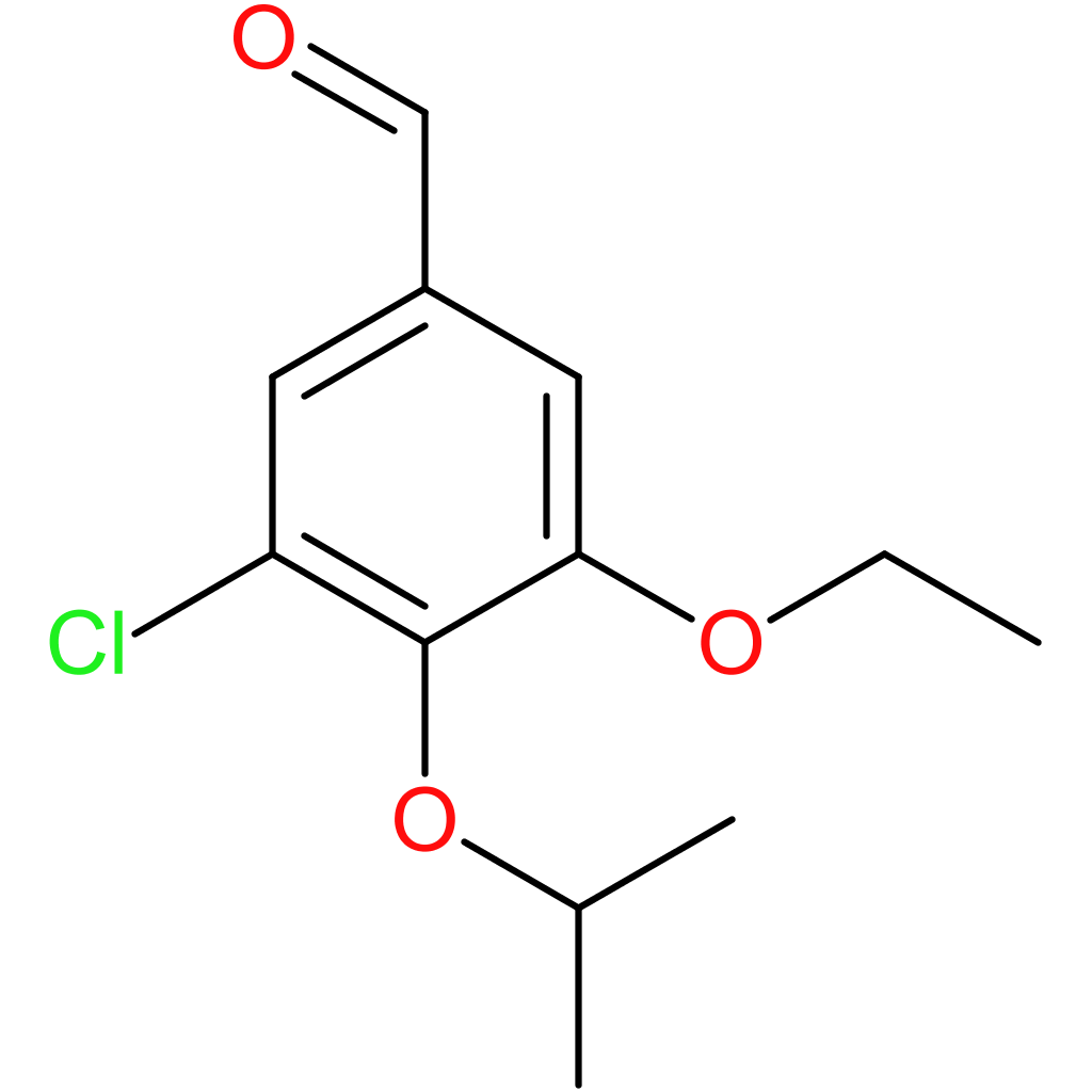 3-chloro-5-ethoxy-4-isopropoxybenzaldehyde