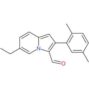 2-(2,5-dimethylphenyl)-6-ethylindolizine-3-carbaldehyde