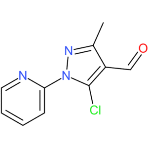 5-chloro-3-methyl-1-(pyridin-2-yl)-1H-pyrazole-4-carbaldehyde