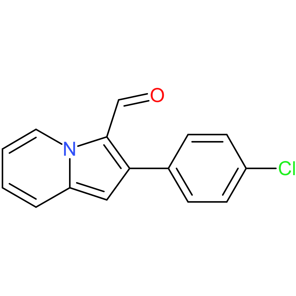 2-(4-chlorophenyl)indolizine-3-carbaldehyde
