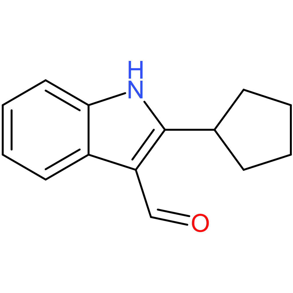 2-cyclopentyl-1H-indole-3-carbaldehyde