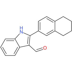 2-(5,6,7,8-tetrahydronaphthalen-2-yl)-1H-indole-3-carbaldehyde