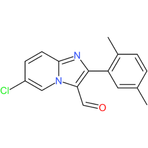 6-chloro-2-(2,5-dimethylphenyl)imidazo[1,2-a]pyridine-3-carbaldehyde