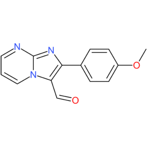 2-(4-methoxyphenyl)imidazo[1,2-a]pyrimidine-3-carbaldehyde