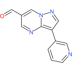 3-(pyridin-3-yl)pyrazolo[1,5-a]pyrimidine-6-carbaldehyde