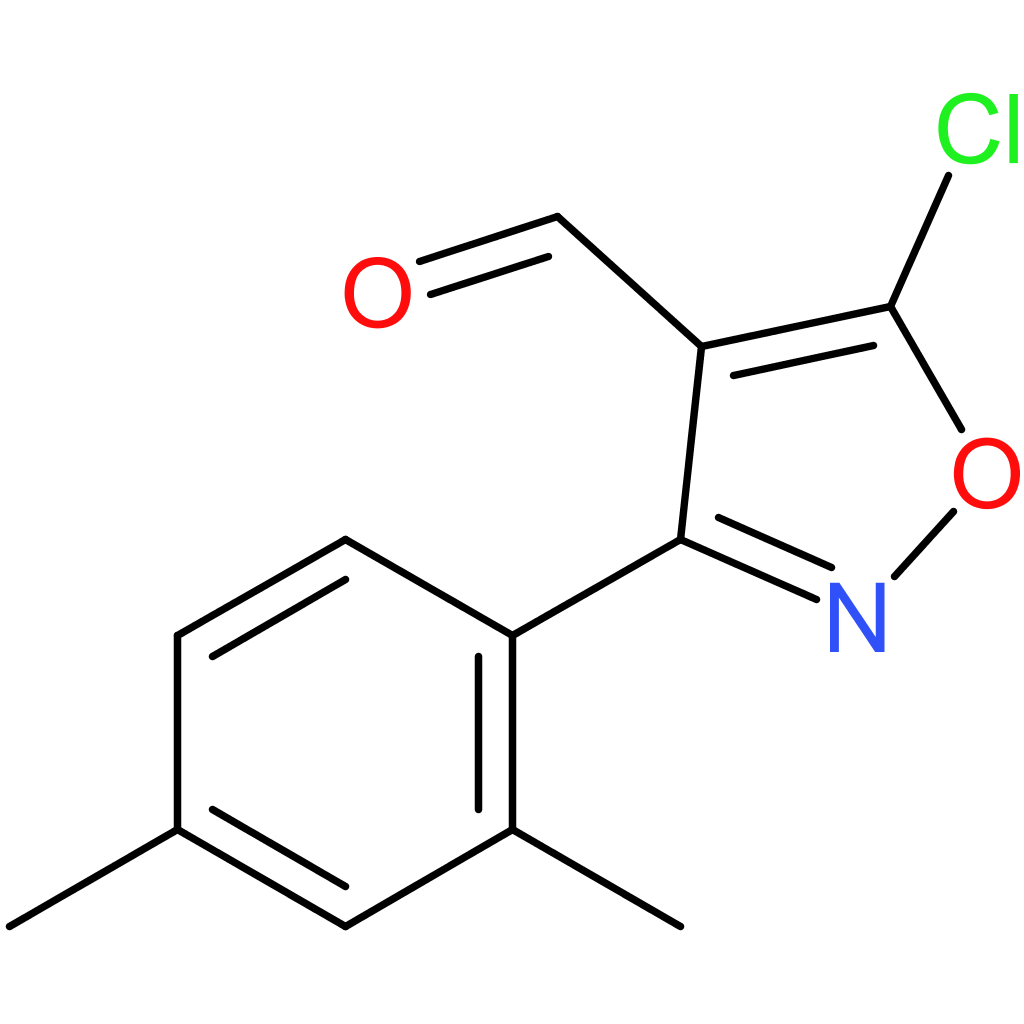 5-chloro-3-(2,4-dimethylphenyl)isoxazole-4-carbaldehyde
