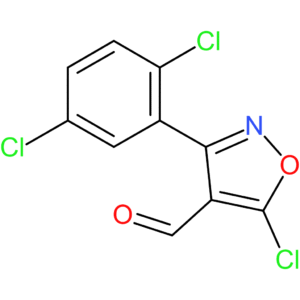 5-chloro-3-(2,5-dichlorophenyl)isoxazole-4-carbaldehyde