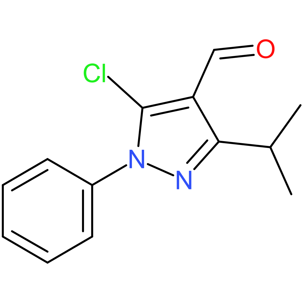 5-chloro-3-isopropyl-1-phenyl-1H-pyrazole-4-carbaldehyde