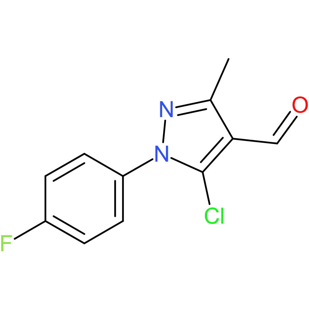 5-chloro-1-(4-fluorophenyl)-3-methyl-1H-pyrazole-4-carbaldehyde