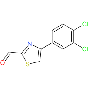 4-(3,4-dichlorophenyl)thiazole-2-carbaldehyde