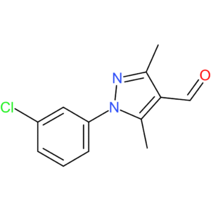 1-(3-chlorophenyl)-3,5-dimethyl-1H-pyrazole-4-carbaldehyde
