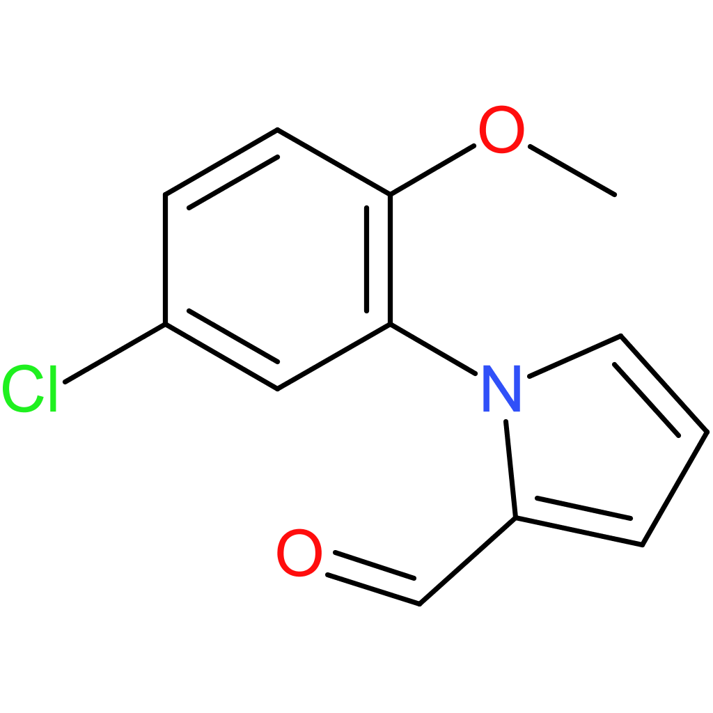 1-(5-chloro-2-methoxyphenyl)-1H-pyrrole-2-carbaldehyde