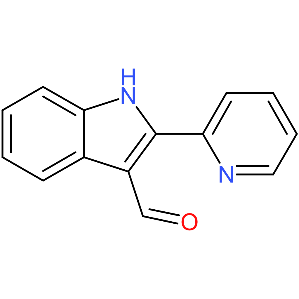 2-(pyridin-2-yl)-1H-indole-3-carbaldehyde