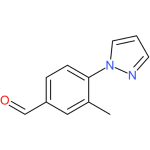 3-methyl-4-(1H-pyrazol-1-yl)benzaldehyde