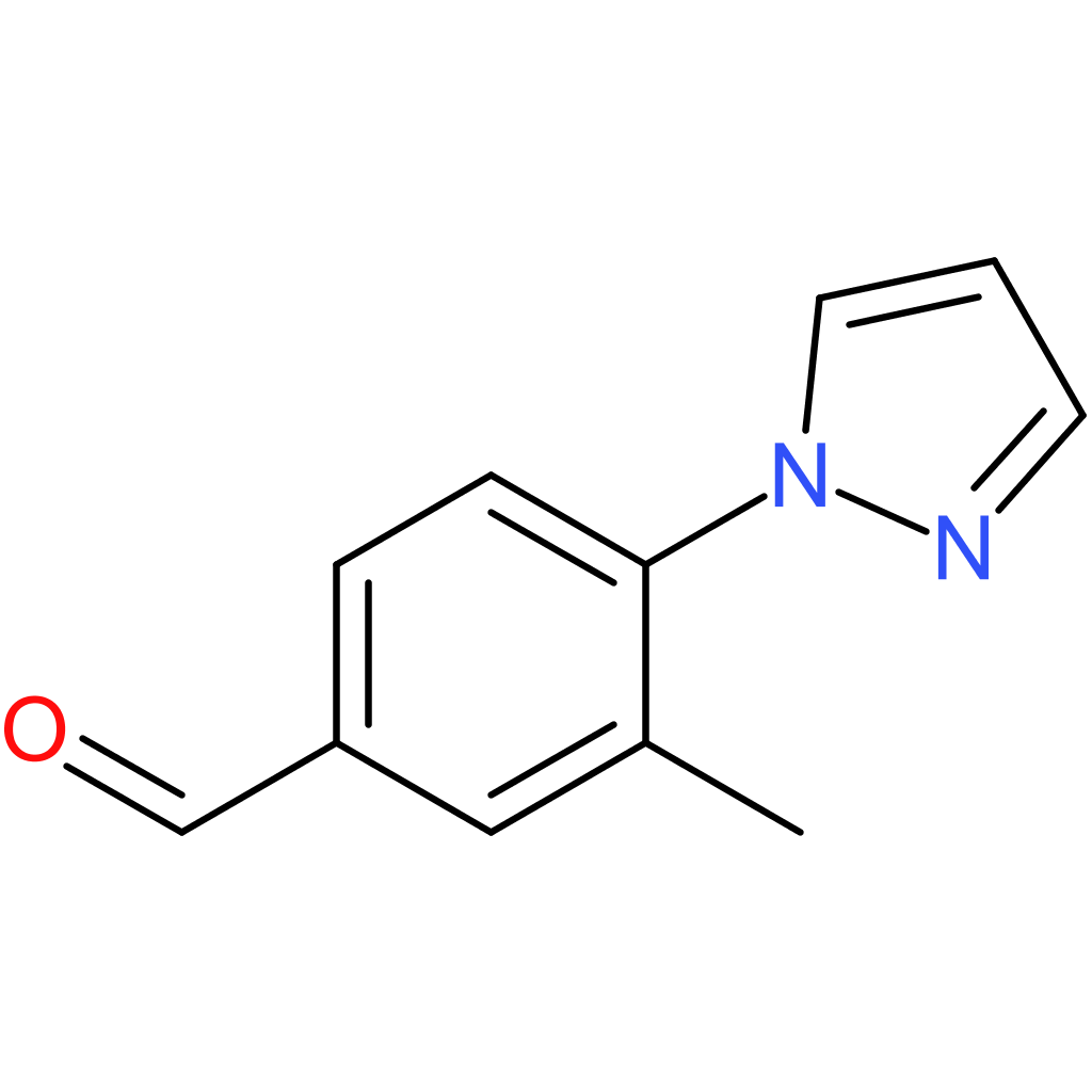 3-methyl-4-(1H-pyrazol-1-yl)benzaldehyde