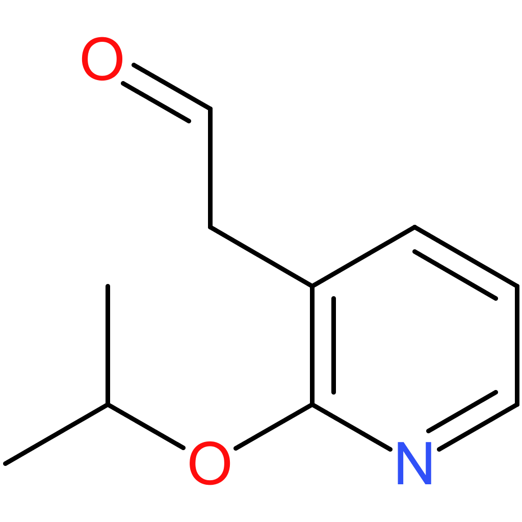 2-(2-isopropoxypyridin-3-yl)acetaldehyde