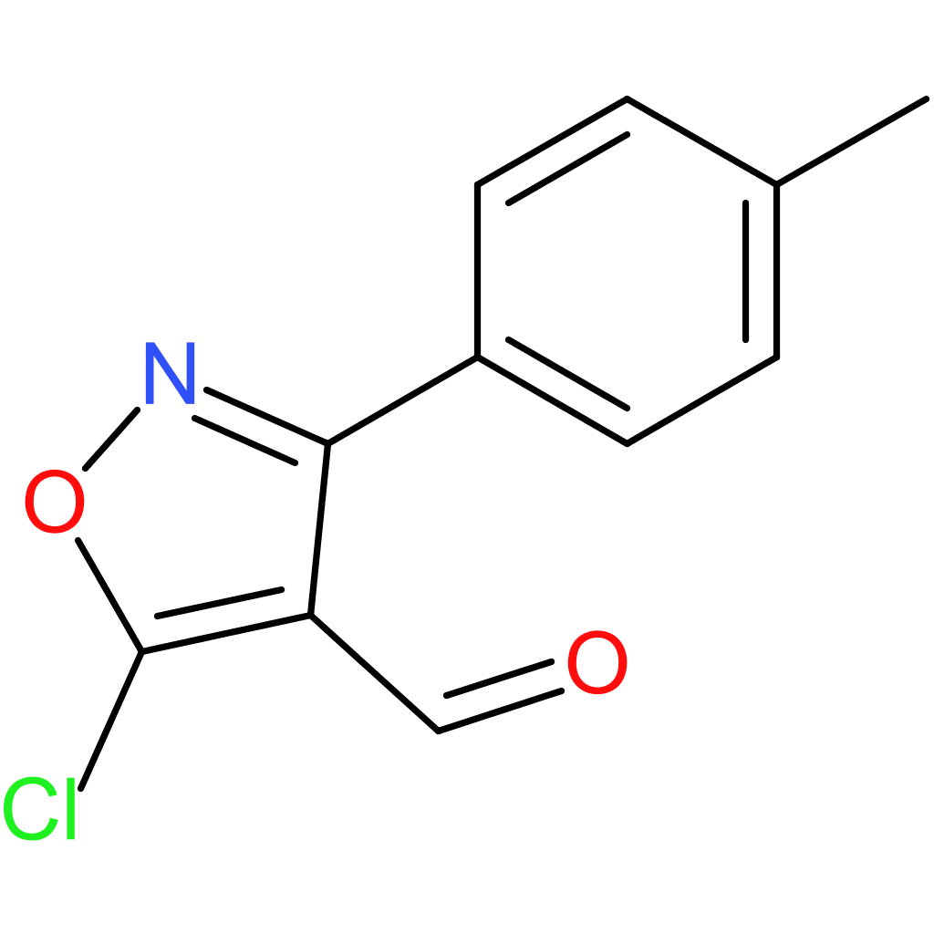 5-chloro-3-(p-tolyl)isoxazole-4-carbaldehyde