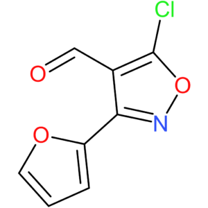 5-chloro-3-(furan-2-yl)isoxazole-4-carbaldehyde