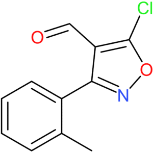5-chloro-3-(o-tolyl)isoxazole-4-carbaldehyde