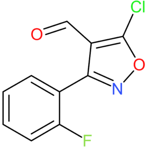 5-chloro-3-(2-fluorophenyl)isoxazole-4-carbaldehyde