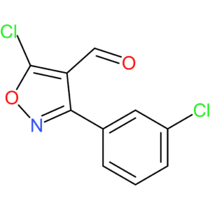 5-chloro-3-(3-chlorophenyl)isoxazole-4-carbaldehyde
