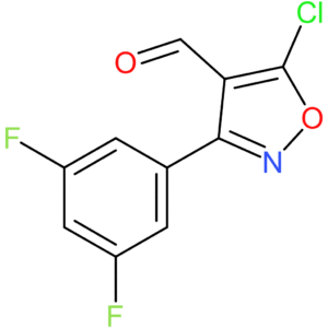 5-chloro-3-(3,5-difluorophenyl)isoxazole-4-carbaldehyde