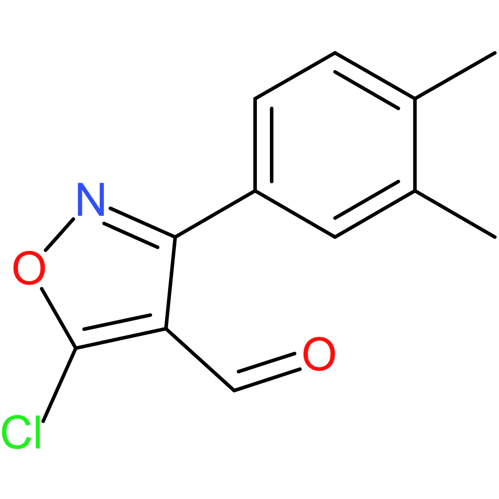 5-chloro-3-(3,4-dimethylphenyl)isoxazole-4-carbaldehyde