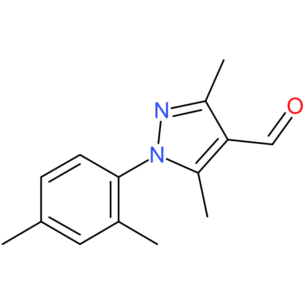 1-(2,4-dimethylphenyl)-3,5-dimethyl-1H-pyrazole-4-carbaldehyde
