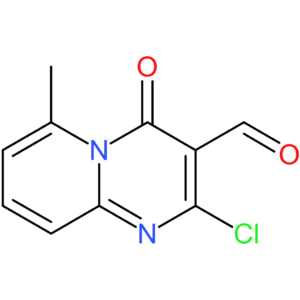 2-chloro-6-methyl-4-oxo-4H-pyrido[1,2-a]pyrimidine-3-carbaldehyde