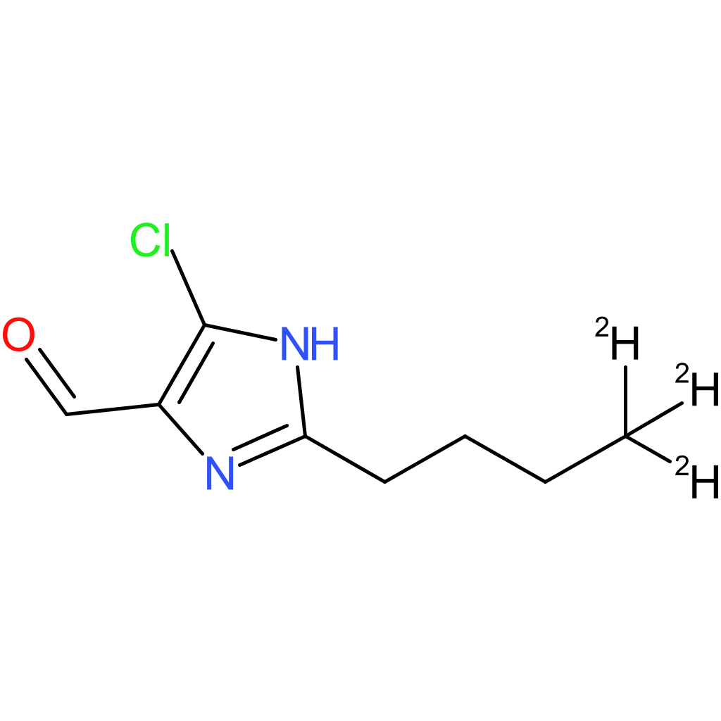 2-(butyl-4,4,4-d3)-5-chloro-1H-imidazole-4-carbaldehyde