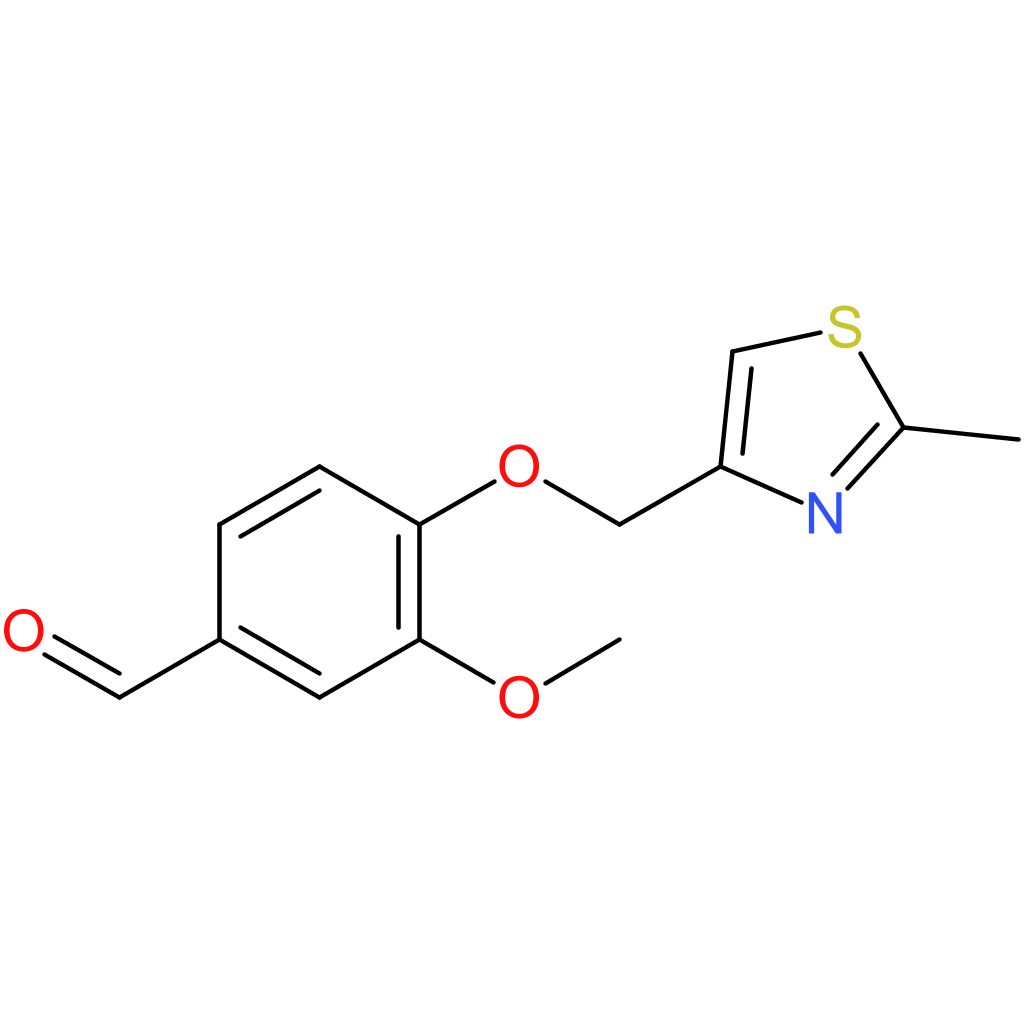 3-methoxy-4-((2-methylthiazol-4-yl)methoxy)benzaldehyde