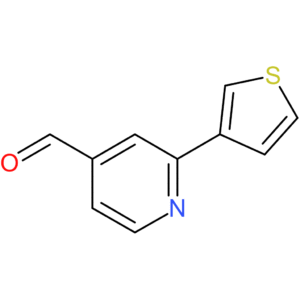 2-(thiophen-3-yl)isonicotinaldehyde