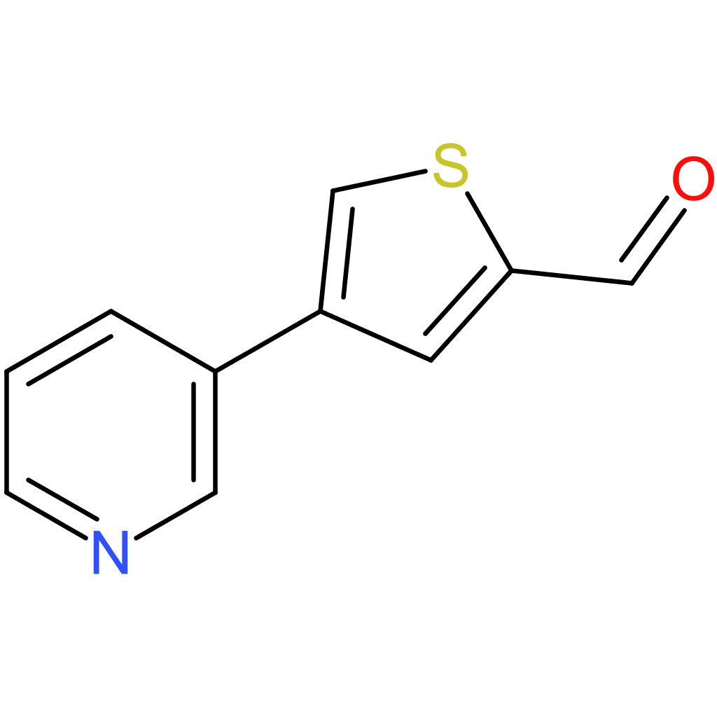 4-(pyridin-3-yl)thiophene-2-carbaldehyde