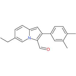 2-(3,4-dimethylphenyl)-6-ethylindolizine-3-carbaldehyde