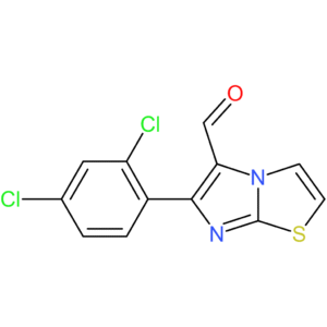 6-(2,4-dichlorophenyl)imidazo[2,1-b]thiazole-5-carbaldehyde