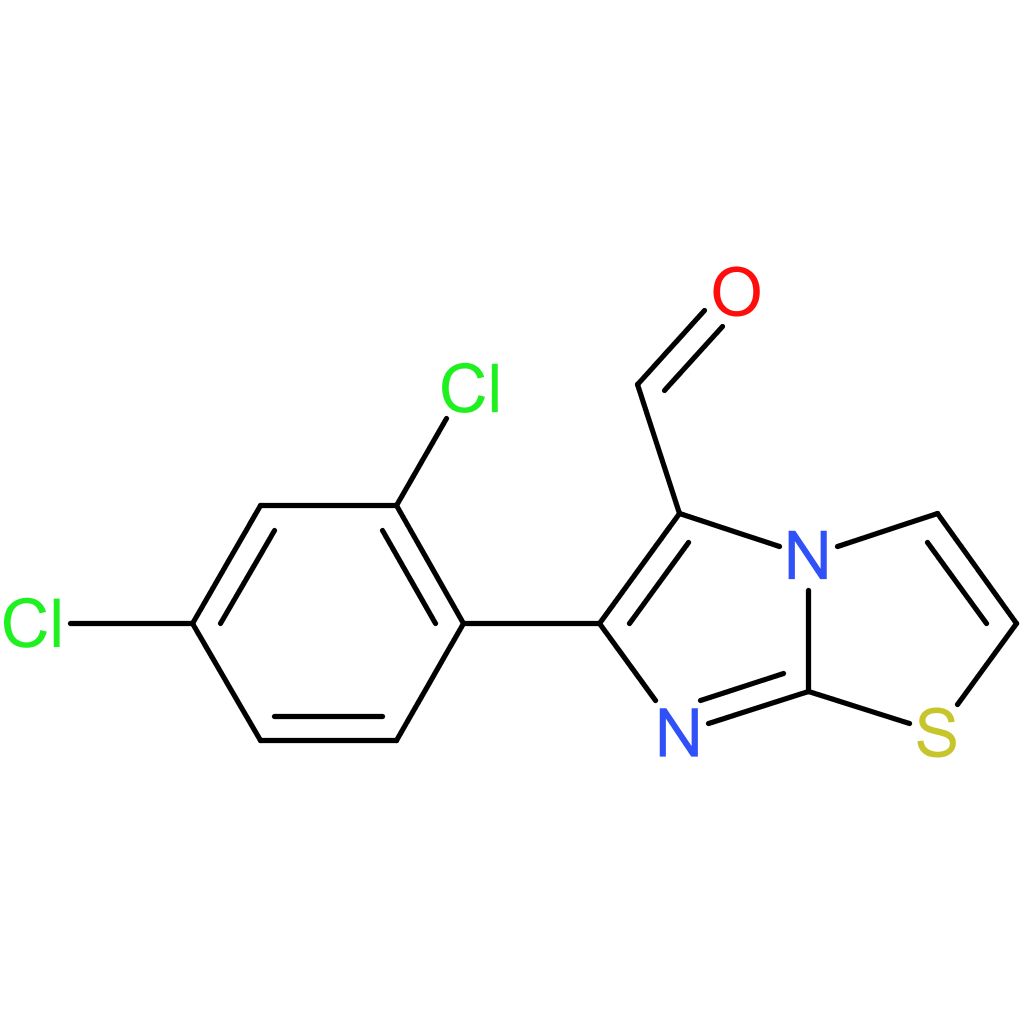 6-(2,4-dichlorophenyl)imidazo[2,1-b]thiazole-5-carbaldehyde