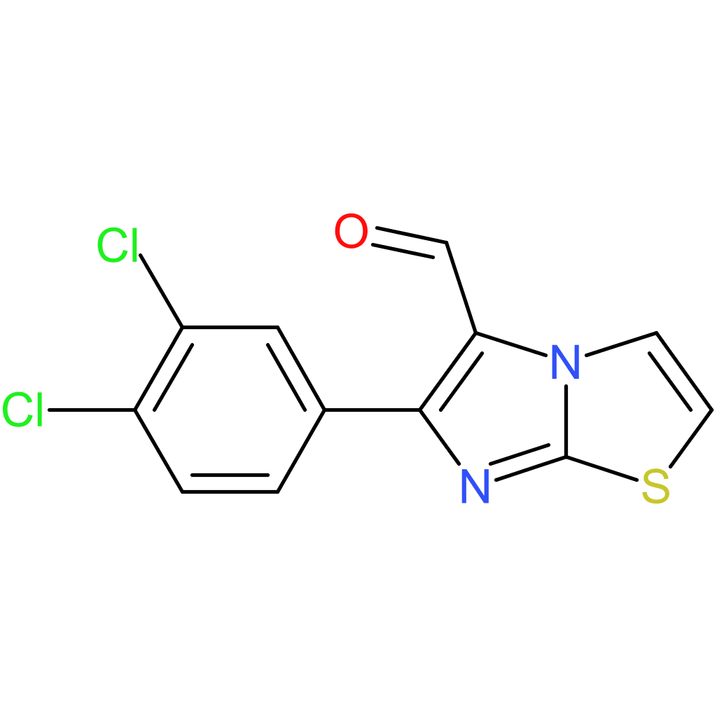 6-(3,4-dichlorophenyl)imidazo[2,1-b]thiazole-5-carbaldehyde