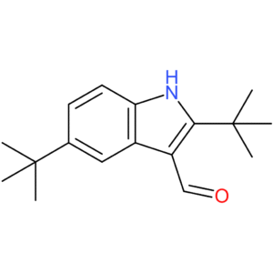 2,5-di-tert-butyl-1H-indole-3-carbaldehyde