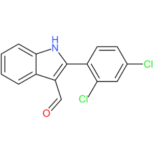 2-(2,4-dichlorophenyl)-1H-indole-3-carbaldehyde