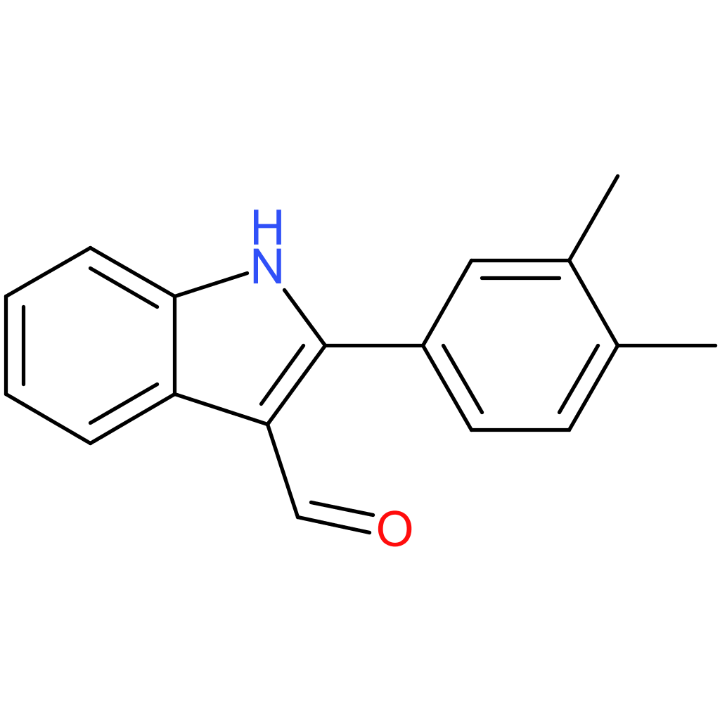 2-(3,4-dimethylphenyl)-1H-indole-3-carbaldehyde