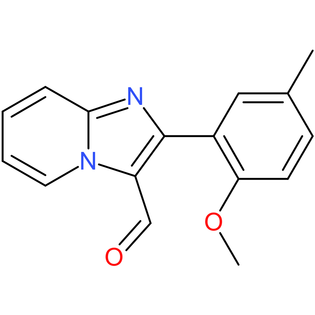 2-(2-methoxy-5-methylphenyl)imidazo[1,2-a]pyridine-3-carbaldehyde